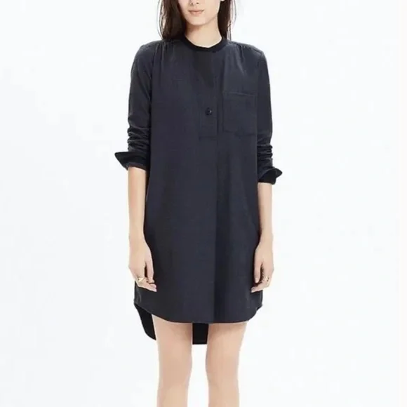 Madewell | Dresses | Madewell Flannel Latitude Wool Blend Shirtdress In Charcoal Grey Size Xs | Poshmark Madewell | Dresses | Madewell Flannel Latitude Wool Blend Shirtdress In Charcoal Grey Size Xs | Poshmark